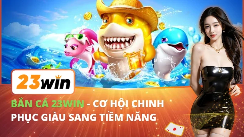 Bắn Cá - Cơ Hội Chinh Phục Giàu Sang Tiềm Năng Tại 23WIN 21 Bắn Cá