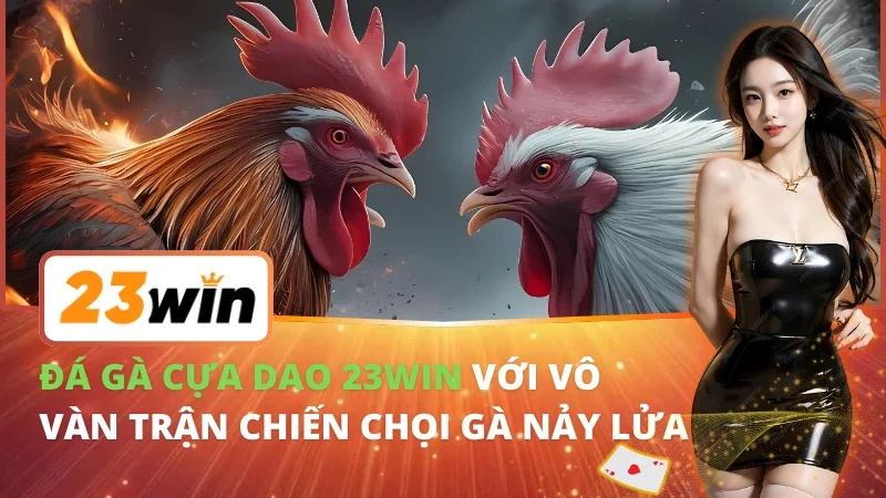Đá Gà Cựa Dao Với Vô Vàn Trận Chiến Chọi Gà Nảy Lửa Tại 23WIN 7 Đá Gà Cựa Dao