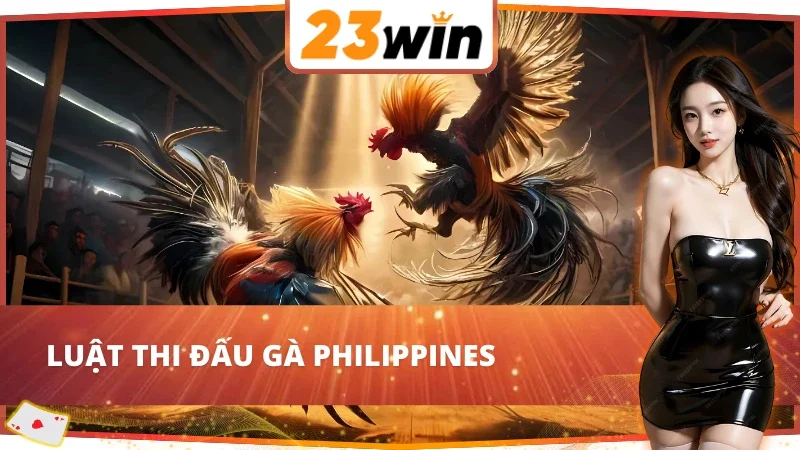 Đá Gà Philippines 23WIN và luật thi đấu