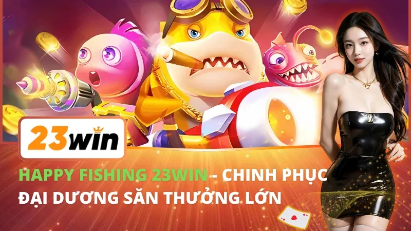 Happy Fishing - Chinh Phục Đại Dương Săn Thưởng Lớn Cùng 23WIN 14 Happy Fishing